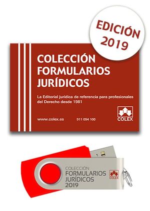 COLECCIÓN FORMULARIOS JURÍDICOS 2019
