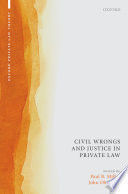 CIVIL WRONGS AND JUSTICE IN PRIVATE LAW