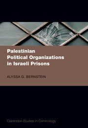 PALESTINIAN POLITICAL ORGANIZATIONS IN ISRAELI PRISONS