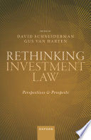 RETHINKING INVESTMENT LAW