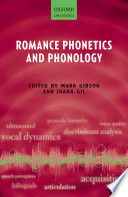 ROMANCE PHONETICS AND PHONOLOGY
