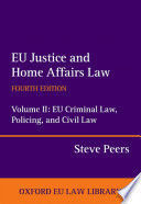 EU JUSTICE AND HOME AFFAIRS LAW, I