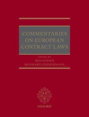COMMENTARIES ON EUROPEAN CONTRACT LAWS