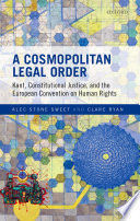 A COSMOPOLITAN LEGAL ORDER