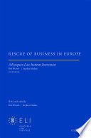 RESCUE OF BUSINESS IN EUROPE