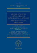CHOICE OF LAW IN INTERNATIONAL COMMERCIAL CONTRACTS
