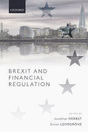 BREXIT AND FINANCIAL REGULATION