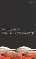 OXFORD STUDIES IN POLITICAL PHILOSOPHY, V