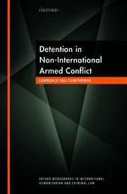 DETENTION IN NON-INTERNATIONAL ARMED CONFLICT