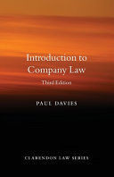 INTRODUCTION TO COMPANY LAW