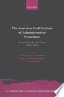 THE AUSTRIAN CODIFICATION OF ADMINISTRATIVE PROCEDURE