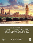 CONSTITUTIONAL AND ADMINISTRATIVE LAW