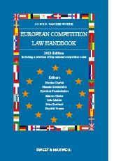 EUROPEAN COMPETITION LAW HANDBOOK