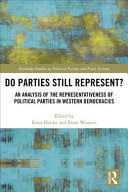 DO PARTIES STILL REPRESENT?