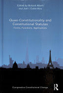 QUASI-CONSTITUTIONALITY AND CONSTITUTIONAL STATUTES
