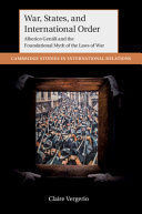 WAR, STATES, AND INTERNATIONAL ORDER