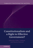 CONSTITUTIONALISM AND A RIGHT TO EFFECTIVE GOVERNMENT?