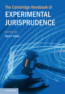 THE CAMBRIDGE HANDBOOK OF EXPERIMENTAL JURISPRUDENCE