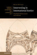 INTERVENING IN INTERNATIONAL JUSTICE