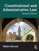CONSTITUTIONAL AND ADMINISTRATIVE LAW