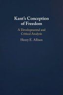 KANT'S CONCEPTION OF FREEDOM