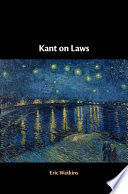 KANT ON LAWS