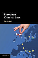 EUROPEAN CRIMINAL LAW