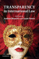 TRANSPARENCY IN INTERNATIONAL LAW