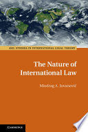THE NATURE OF INTERNATIONAL LAW