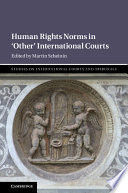 HUMAN RIGHTS NORMS IN OTHER' INTERNATIONAL COURTS