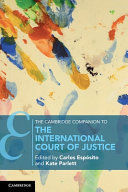 THE CAMBRIDGE COMPANION TO THE INTERNATIONAL COURT OF