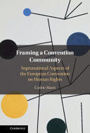 FRAMING A CONVENTION COMMUNITY