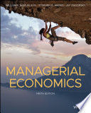MANAGERIAL ECONOMICS