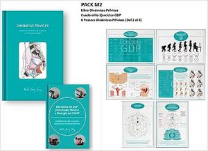 PACK M2. LIBRO DINÁMICAS PÉLVICAS + CUADERNILLO EJERCICIOS GDP + 6 POSTERS DINÁMICAS PÉLVICAS (DEL 1 AL 6)