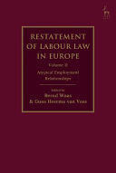 RESTATEMENT OF LABOUR LAW IN EUROPE, VOLUME II