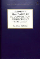 EVIDENCE STANDARDS IN EU COMPETITION ENFORCEMENT