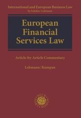 EUROPEAN FINANCIAL SERVICES LAW