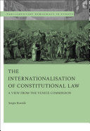 THE INTERNATIONALISATION OF CONSTITUTIONAL LAW