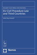 EU CIVIL PROCEDURE LAW AND THIRD COUNTRIES