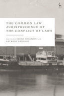 THE COMMON LAW JURISPRUDENCE OF THE CONFLICT OF LAWS