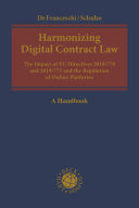 HARMONIZING DIGITAL CONTRACT LAW