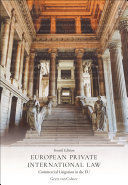 EUROPEAN PRIVATE INTERNATIONAL LAW
