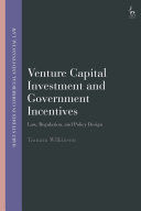 VENTURE CAPITAL INVESTMENT AND GOVERNMENT INCENTIVES
