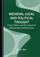 MEDIEVAL LEGAL AND POLITICAL THOUGHT