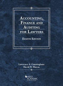ACCOUNTING, FINANCE AND AUDITING FOR LAWYERS