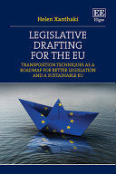 LEGISLATIVE DRAFTING FOR THE EU