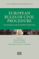 EUROPEAN RULES OF CIVIL PROCEDURE
