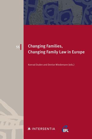 CHANGING FAMILIES, CHANGING FAMILY LAW IN EUROPE
