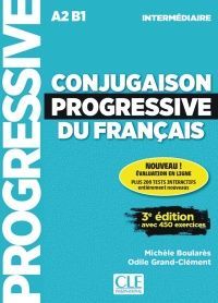 CONJUGAISON PROGRESSIVE DU FRANÇAIS - NIVEAU INTERMEDIARE - LIVRE