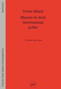 MANUEL DE DROIT INTERNATIONAL PUBLIC